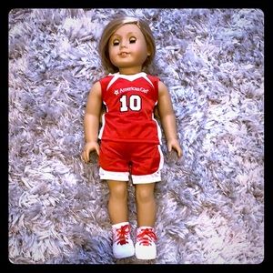 Cute American girl doll